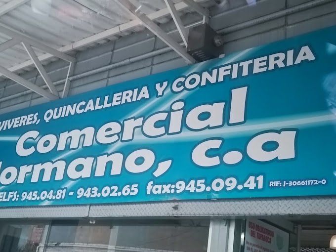 Fachada de Comercial Jormano C.A